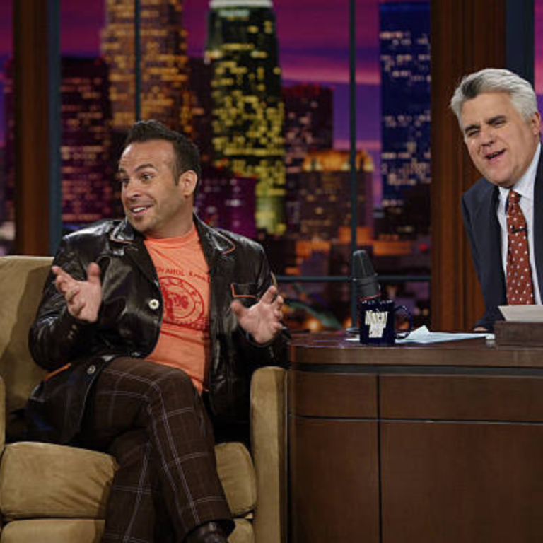 ANT sitting next to Jay Leno on The Tonight Show